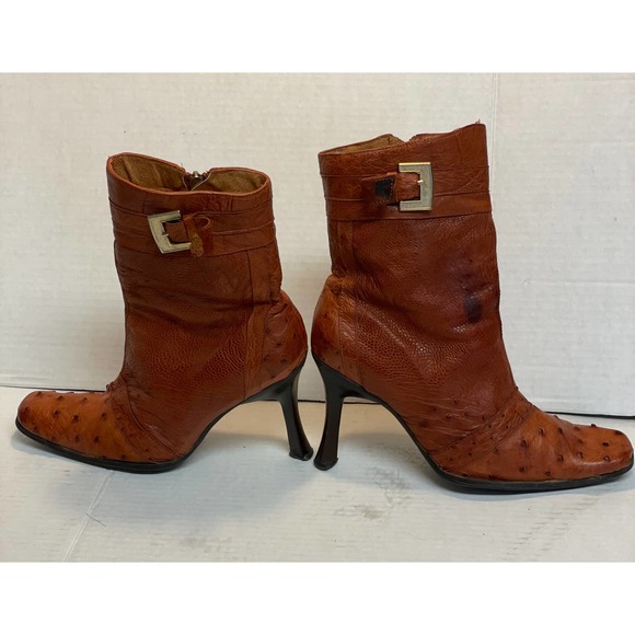 Forro Porcino Corte Exotic Women's High Heeled Boots Size 9 - Picture 1 of 5